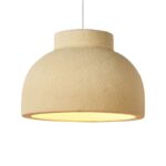 Japanese Aesthetic Creative Modern Simple Pendant Light Resin Design Hanging Lamp