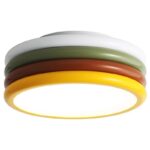 Home Decoration Light Fixture Colorful Lamp Acrylic LED Chandelier Ceiling Light