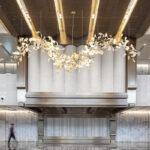 Light Luxury Villa Duplex Restaurant Lamp Hotel Lobby Bar Ginkgo Leaf Living Room Chandelier - Image 2