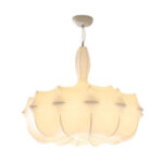 Residential Decoration Living Room Bedroom Ceiling Mounted Artificial Silk Led Chandelier