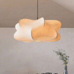 Silk Chandelier Modern Style Bedroom Japanese Living Room Tea Room Shaped Dining Chandelier - Image 2