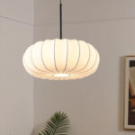 Art Lamp Silk Pumpkin Chandelier Japanese Style Quiet Restaurant Homestay Tea Room Living - Image 2