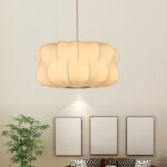 Wholesale Custom Ceiling Lamp Pendant Restaurant Large Chandelier Silk Light Silk Lamp - Image 2