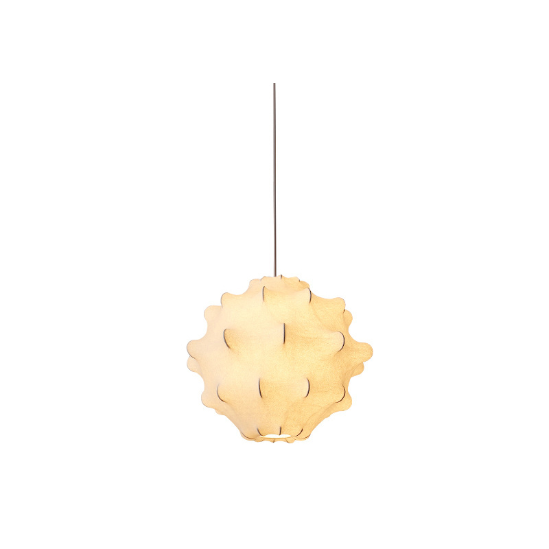 OGS-NS16 (1) Decoration Restaurant Lighting Suspension Silk Cloth Art Pendant Lamps Silk Pendant Light - Image 1