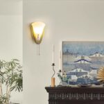 Wall lamp bedroom bedside lamp with zipper switch corridor passage living room sofa background wall lamp - Image 5