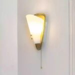 Wall lamp bedroom bedside lamp with zipper switch corridor passage living room sofa background wall lamp - Image 3