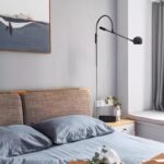 Postmodern creative rotating living room wall lamp artistic bedside lamp for bedroom  study designer Nordic minimalist background wall lamp - Image 4