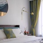 Postmodern creative rotating living room wall lamp artistic bedside lamp for bedroom  study designer Nordic minimalist background wall lamp - Image 5