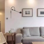 Postmodern creative rotating living room wall lamp artistic bedside lamp for bedroom  study designer Nordic minimalist background wall lamp - Image 6