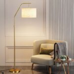 Indoor Home Hotel Decor Living Room Sofa Bedroom Study Work Vertical Fishing Rod Floor Lamp - Image 2